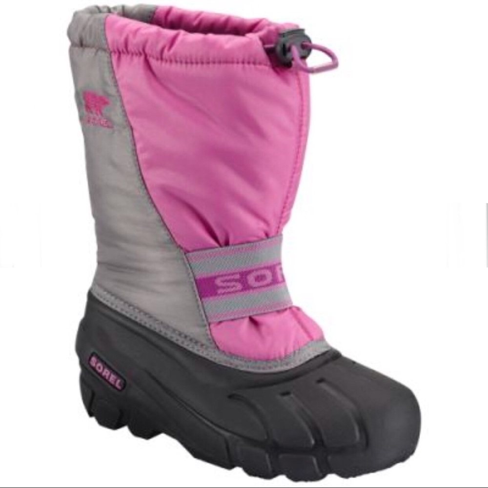 Sorel Youth Cub Boots Pink Size 6